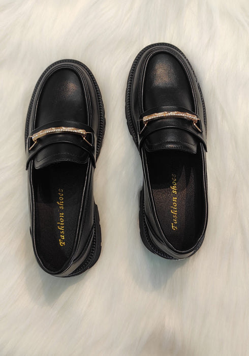 Round Toe Chunky Loafer